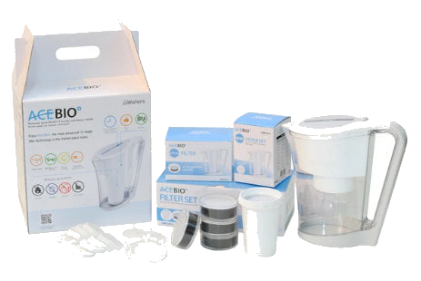 Bio water filtering jug